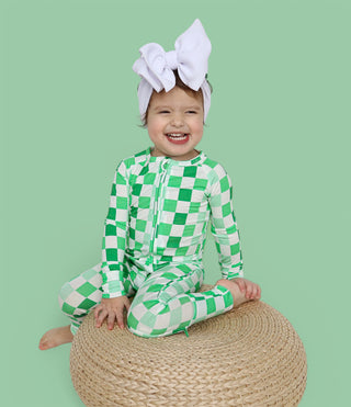 LUCKY CHECKERS DREAM ROMPER