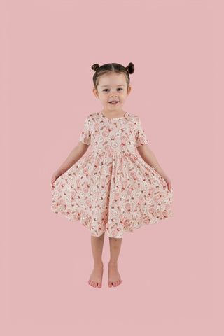 BUNNIES AND BOWS DREAM RUFFLE DRESS