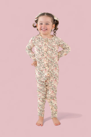 VICTORIAN BLOOM DREAM RUFFLE ROMPER