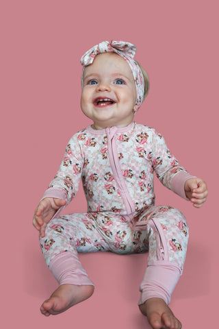 SANTA BABY CHECKERS DREAM ROMPER