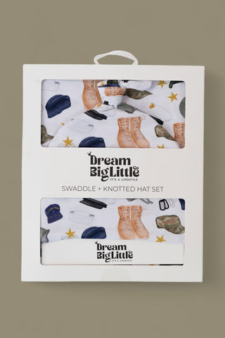 THANK YOU FOR YOUR SERVICE DREAM SWADDLE & BEANIE