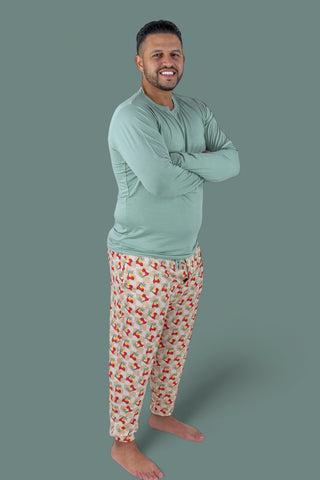 COZY COUPE CHRISTMAS LONG SLEEVE MEN'S DREAM JOGGER SET