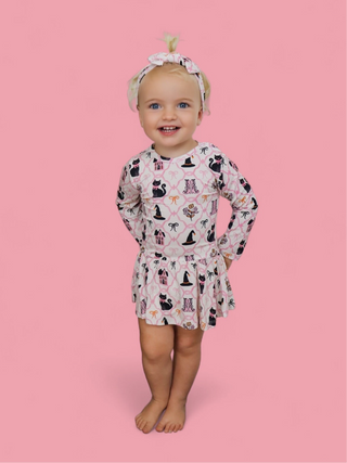 BROOMSTICKS AND BLOSSOMS DREAM BODYSUIT DRESS