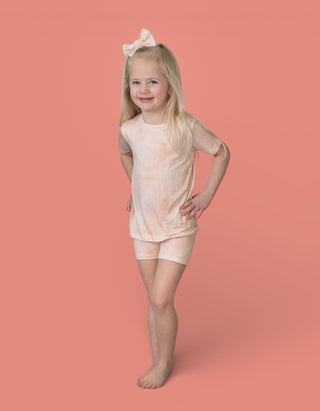 ORANGE CREAMSICLE DREAM SHORT SET