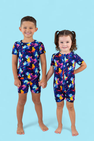 GLOWIN' GHOSTIES DREAM SHORT SET
