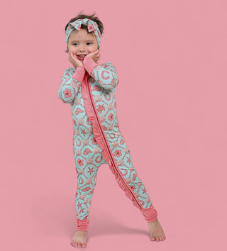 COASTAL COWGIRL DREAM RUFFLE ROMPER