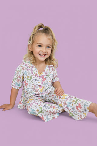 BOW GARDEN DREAM GIRL'S FLARE SET