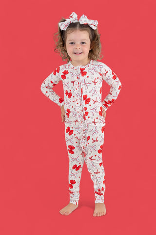 PITCH PERFECT BOWS DREAM RUFFLE ROMPER
