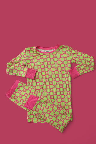 WILD DAISY CHECKERS DREAM SET