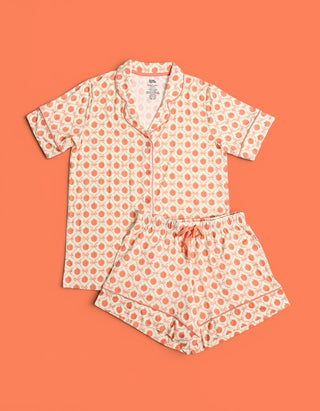 PEACH PERFECT BOWS WOMEN’S DREAM SHORT SET