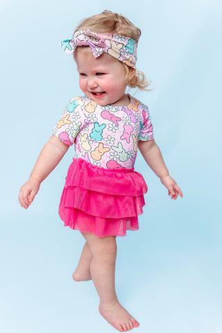 PEEPS FOR DAISIES DREAM TUTU BODYSUIT DRESS