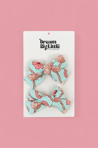 COASTAL COWGIRL DREAM BOW HAIR CLIPS