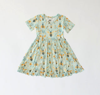 BUZZ & BLOOM DREAM RUFFLE DRESS