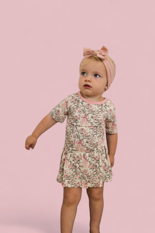 VICTORIAN BLOOM DREAM BODYSUIT DRESS