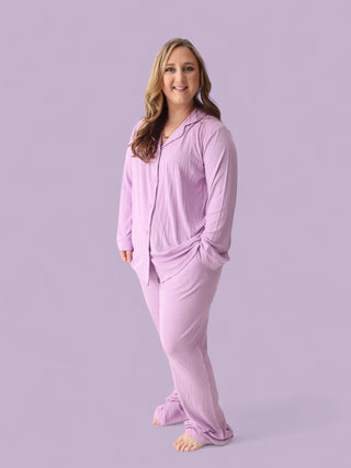 AMETHYST RIB WOMEN'S RELAXED FLARE DREAM SET