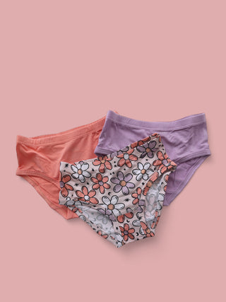 EXCLUSIVE FULL BLOOM DREAM GIRL'S BRIEF SET