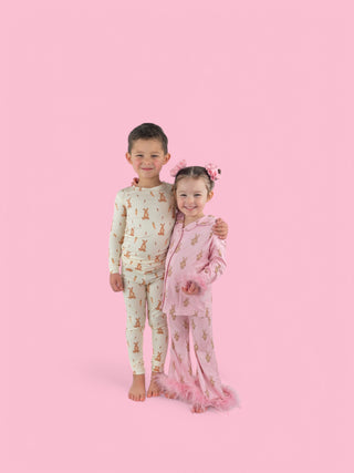 BLUSHIN' BUNNIES GIRL'S FLARE FEATHERED DREAM SET