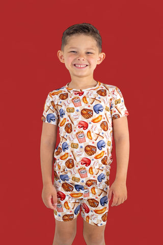 TAKE ME OUT TO THE BALL GAME DREAM SHORT SET