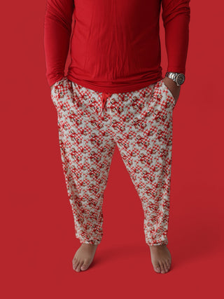 JOLLY SANTA CHECKERS MEN'S DREAM JOGGER PANT