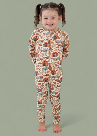 HAYRIDE AND HARVEST DREAM ROMPER