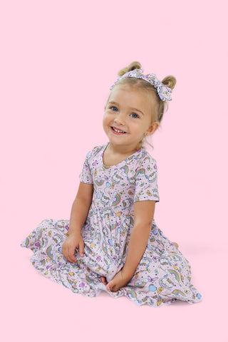 ONCE UPON A BIRTHDAY DREAM RUFFLE DRESS