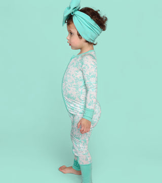 SEAFOAM TIE DYE DREAM ROMPER