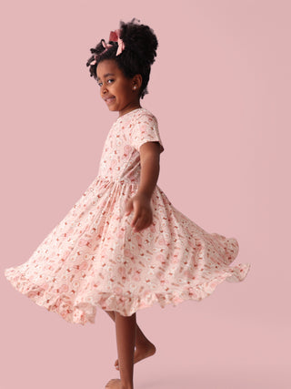 BUNNIES AND BOWS DREAM RUFFLE DRESS