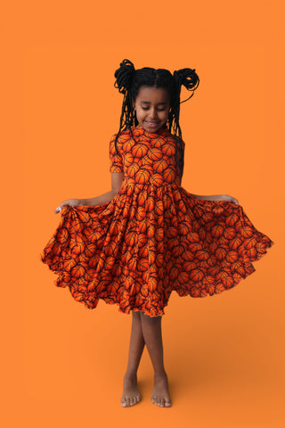 SLAM DUNK SQUAD DREAM RUFFLE DRESS