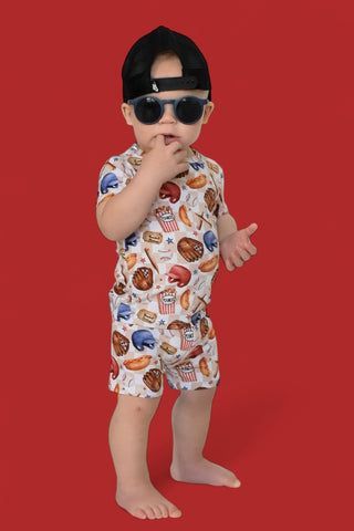 TAKE ME OUT TO THE BALL GAME DREAM SHORT SET