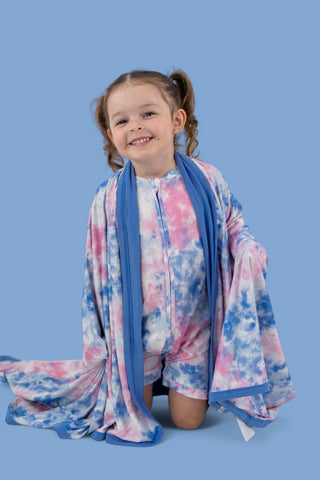 COTTON CANDY TIE DYE DREAM BLANKET