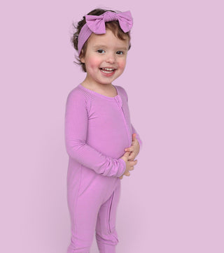 FOREVER LILAC RIB DREAM ROMPER
