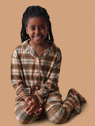 HARVEST TARTAN DREAM GIRL'S FLARE SET