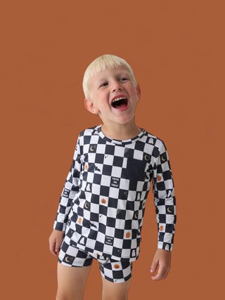 BOO CREW CHECKERS DREAM POCKET TEE