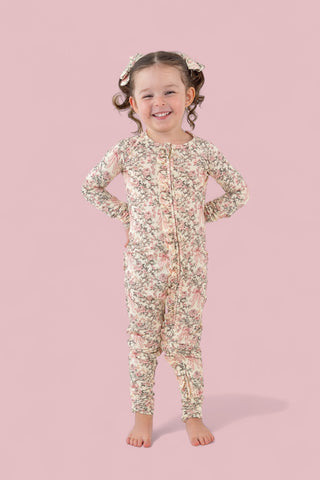 VICTORIAN BLOOM DREAM RUFFLE ROMPER