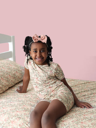 VICTORIAN BLOOM DREAM SHORT SET