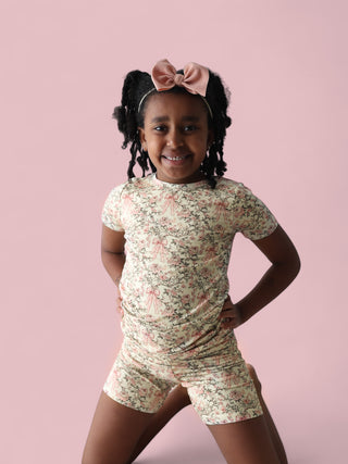 VICTORIAN BLOOM DREAM SHORT SET