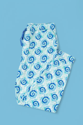 OCEAN WAVES TIE DYE MEN'S DREAM JOGGER PANT