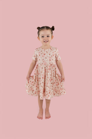 BUNNIES AND BOWS DREAM RUFFLE DRESS