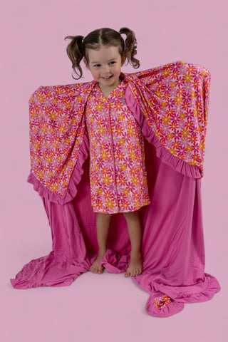 PETAL POWER DREAM RUFFLE BLANKET