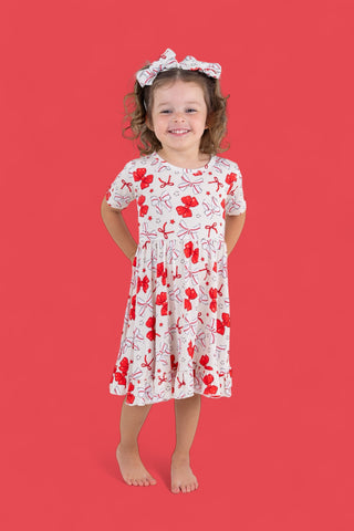 PITCH PERFECT BOWS DREAM RUFFLE DRESS