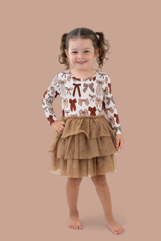 FALL FANCY LONG SLEEVE DREAM TUTU DRESS