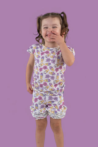 SWEET SUMMER DREAM RUFFLE SHORTS