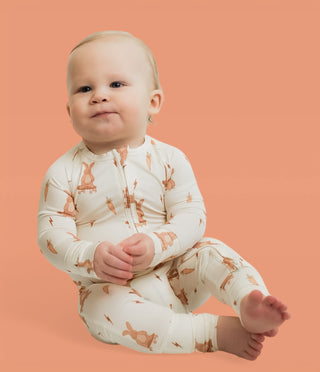 ROLLIN' RABBITS DREAM ROMPER