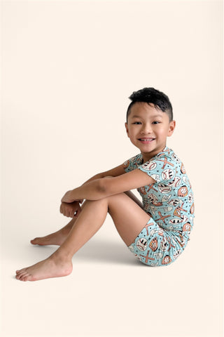 BASEBALL SMILEY DREAM SHORT SET