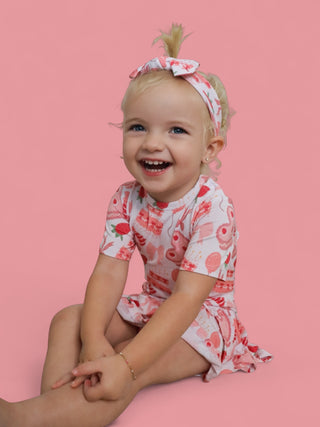 BERRY SWEET BIRTHDAY DREAM BODYSUIT DRESS