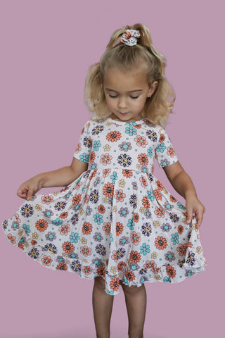 EXCLUSIVE CHRISTIAN'S DAISY DREAMS DREAM RUFFLE DRESS