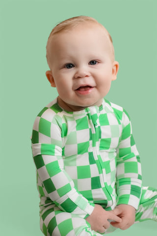 LUCKY CHECKERS DREAM ROMPER