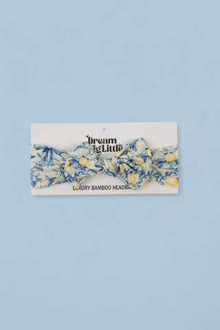 VINTAGE CITRUS TOILE DREAM BOW