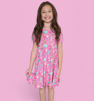 GLAMOUR MAGIC DREAM RUFFLE DRESS