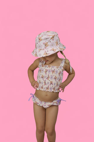 BLOSSOMIN’ BUTTERFLY DREAM BUCKET HAT